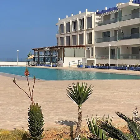 Appartement Moderne Avec Une Vue Spectaculaire Sur L Ocean Aourir Exterior photo