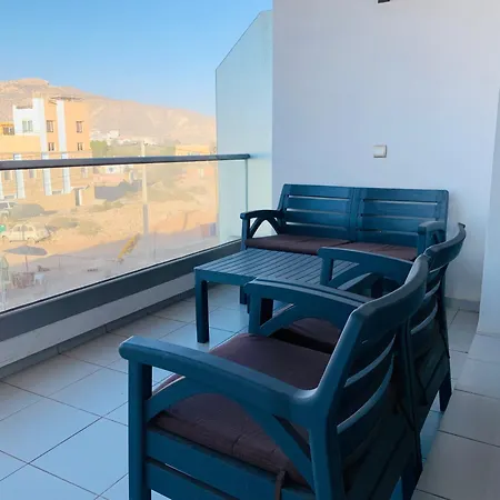 Appartement Moderne Avec Une Vue Spectaculaire Sur L Ocean Aourir Exterior photo
